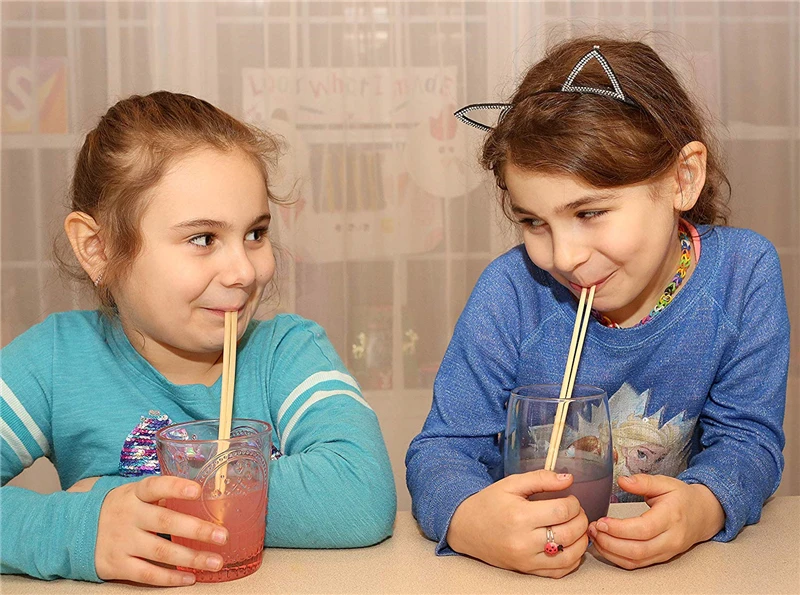 100/200/500 шт./лот одноразовые соломинки из пшеницы органические одноразовые экологически чистые удобные питьевые соломинки набор вечерние принадлежности