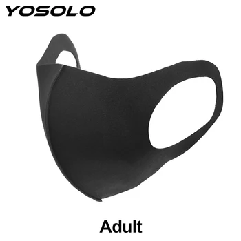 

YOSOLO Washable Reusable Sponge Mouth Mask Dustproof Mouth Muffle Adult and Child Unisex Mouth Muffle