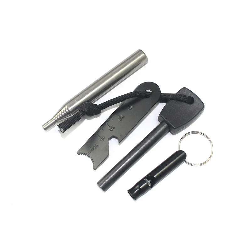 

1 Set Outdoor Picnic Survival Fire Starter Collapsible Camping Telescopic Blowpipe Blow Fire Tube Whistle Multi Camping Tools