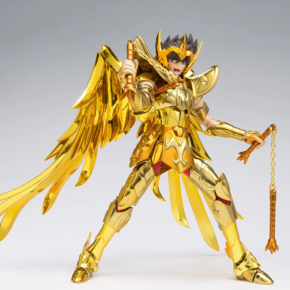 Tronzo Bandai spirches ST Seiya EX Sagittarius Gold ST Pegasus Seiya ST тканевая металлическая Броня ПВХ фигурка игрушка