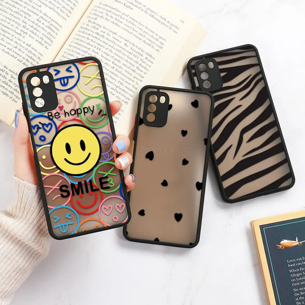 Case For Samsung Galaxy S20 FE Case S21 Ultra S10 Plus S20 M31 Note 9 10 Plus A32 A51 A52 A72 A71 A50 A52S 5G Cover Matte Bumper