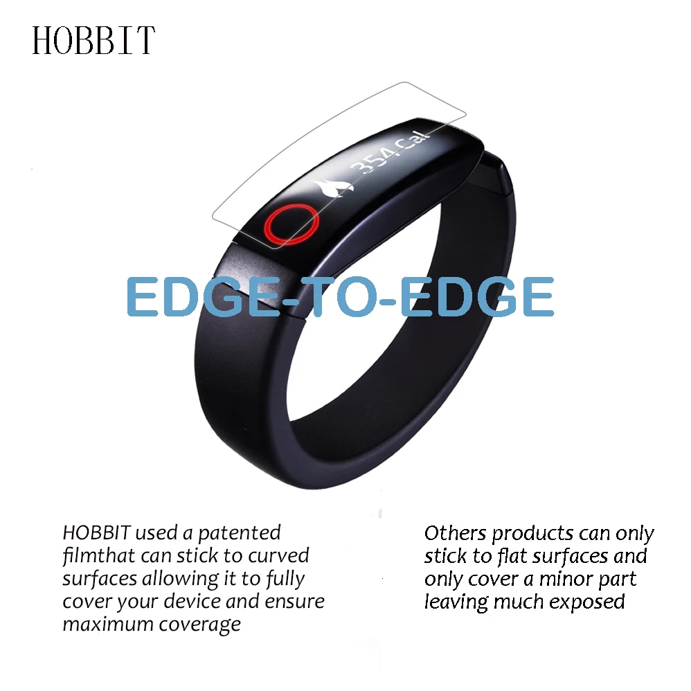 3 PACK для LG Lifeband Touch полный охват мягкая защитная пленка из термополиуретана анти-отпечатков пальцев покрытый полный Экран смарт-браслет