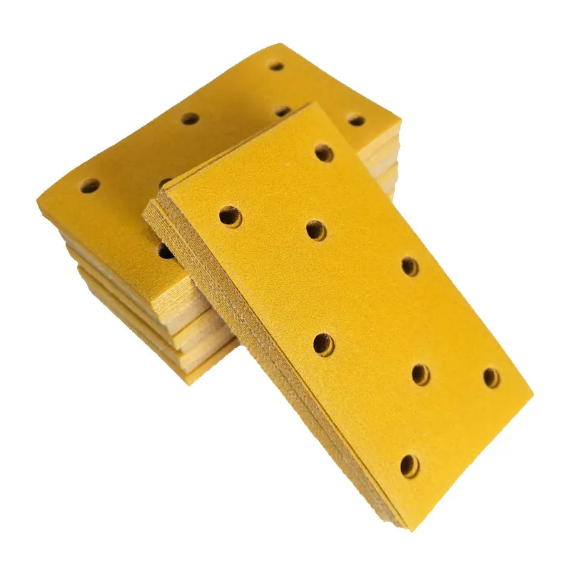 100-pc-95-180mm-suitable-for-festool-grinder-grinding-disc-abrasive-yellow-rectangular-sandpaper-flocking-sheet