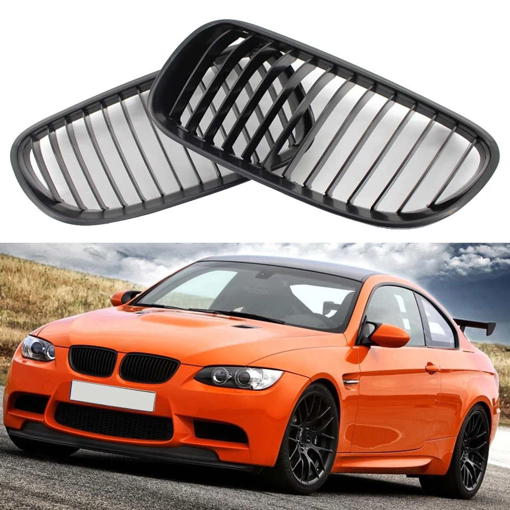 Решетка радиатора BMW E92 E93 316i 320d 320i 323i 325d 325i 330i 2010 2013 2 шт.|Гоночные решетки| |