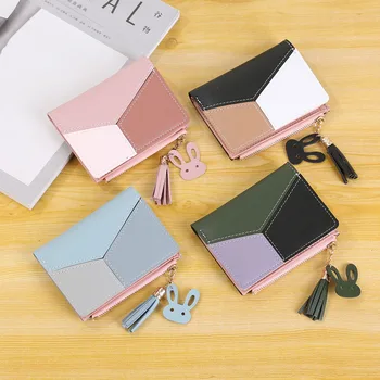 

2019 New Style Women's Wallet, Short Wallet, Wallet, Multi-function Zippe