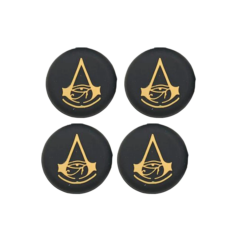 SHD Assassins Creed Thumb Stick ручка колпачок джойстик чехол для sony PS3 PS4 тонкий Xbox One 360 переключатель Pro контроллер - Цвет: 4 caps