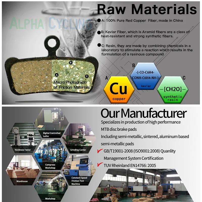 Велосипедные тормозные колодки для Formula R1R R1 RO RX T1 Mega дисковый тормоз 4 пары черная