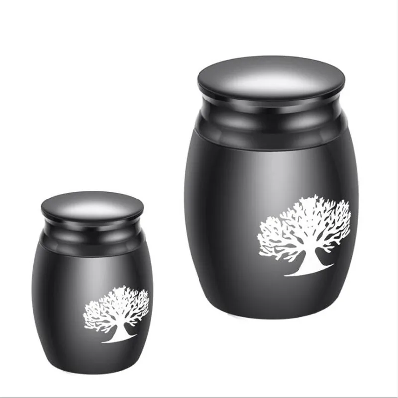 Urnas pequeñas de alas de Ángel para cenizas, soporte para cenizas de perro, gato, pájaro, Mini urnas de cremación para cenizas, de aleación de Metal conmemorativo, 5 Tpyes