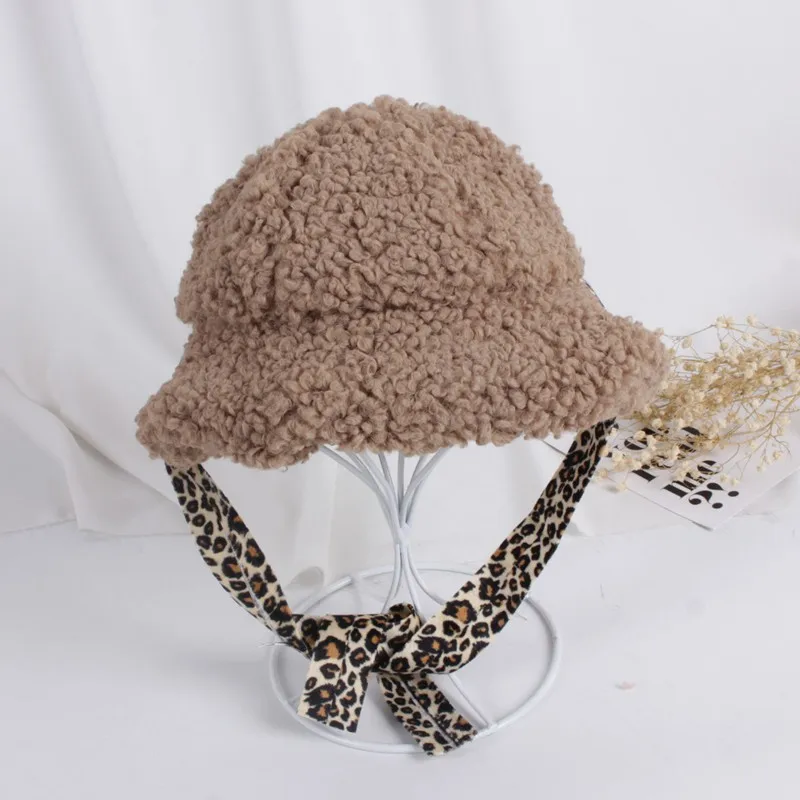 Autumn Winter Baby Hats Cute Boys Girls Toddler Solid Print Bucket Hats Caps Reversible Sun Headwear Hat