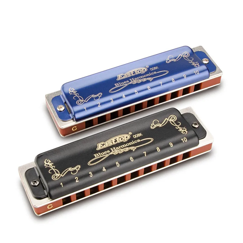 

Ten-Hole Blues Blues Harp 10-Hole Beginner Practice Chromatic Harmonica