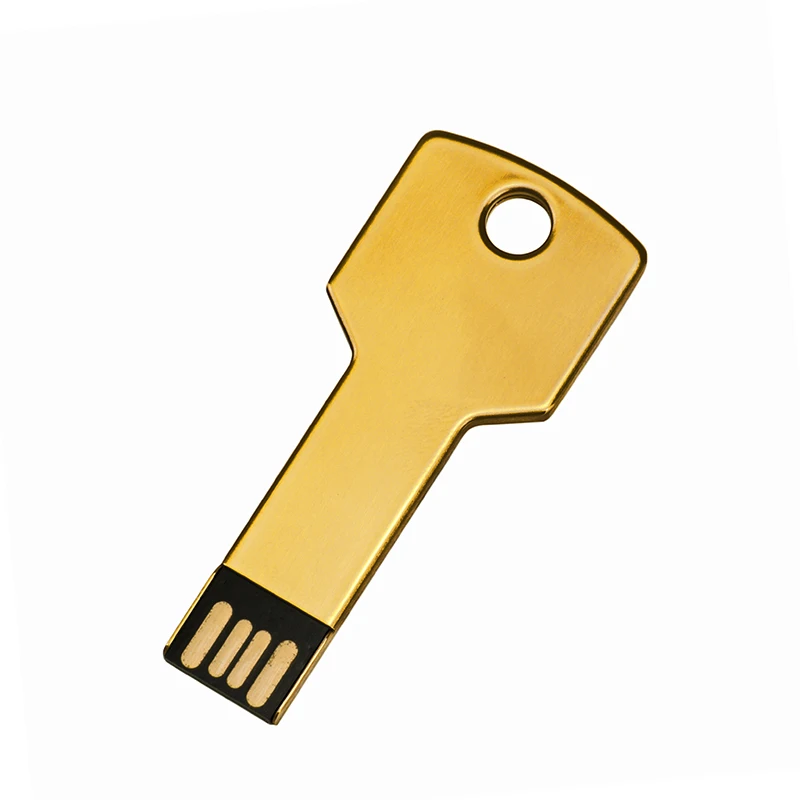 Yellow SHANDIAN, хит, супер мини Usb флеш-накопитель, металлическая usb флешка, 64 ГБ, флешка, 64 ГБ, 32 ГБ, 16 ГБ, 4 Гб, водонепроницаемая флешка, флеш-диск - Цвет: Yellow