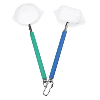 

18cm-55cm Retractable 3D Aquarium Fish Tank Catch Net Shrimp Catching Net Stainless Steel Rod Fishing Round Square Pocket