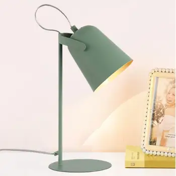 

Modern Art Deco Painted Nordic Style Creative Desk Lamps Table Lamp for Office Reading Bedside Home Bedroom Study E27 LED 220V
