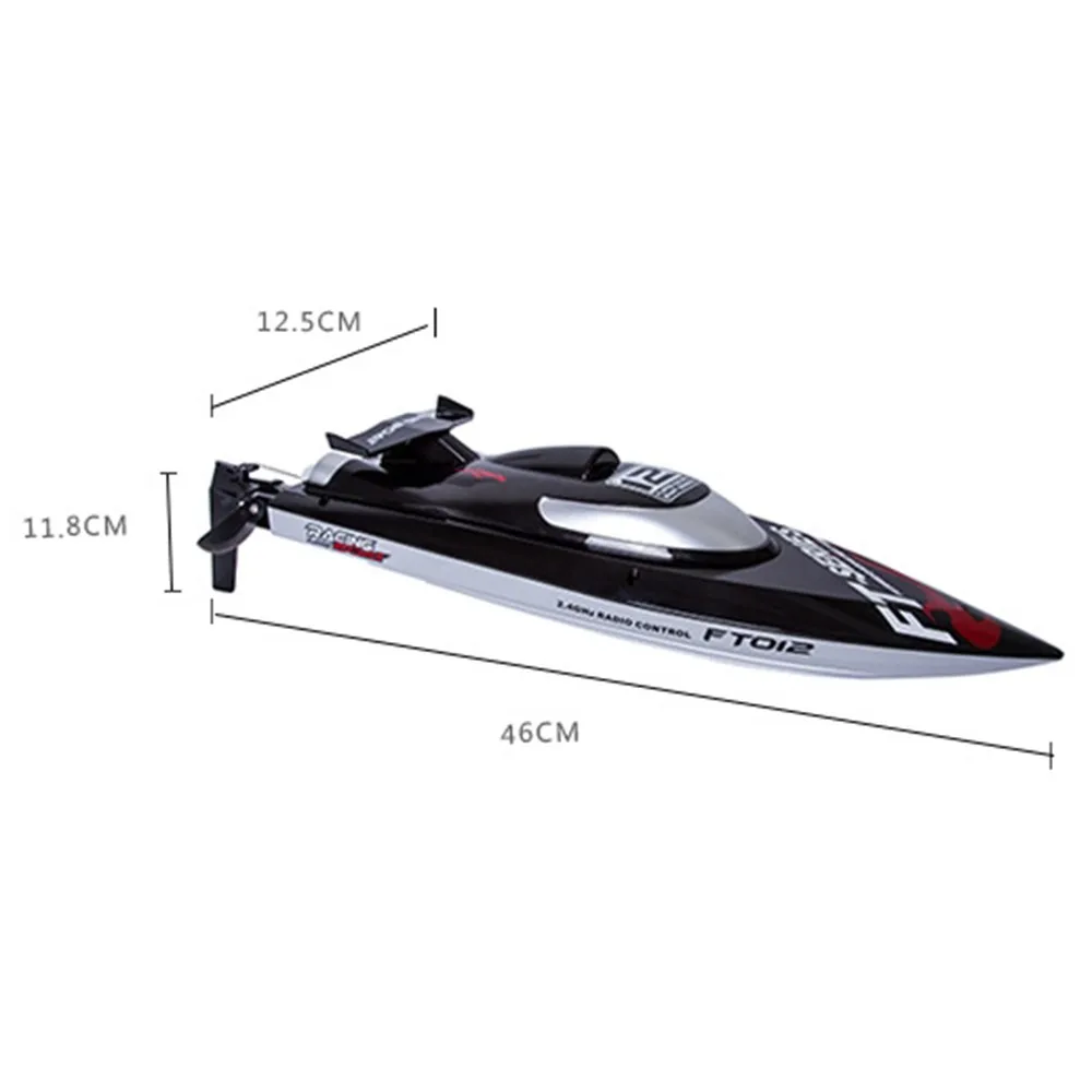 Feilun FT012 2,4G RC лодка высокая скорость 45 км/ч гоночная лодка скоростная лодка корабль с бесщеточным двигателем система водяного охлаждения перевернутый RTR
