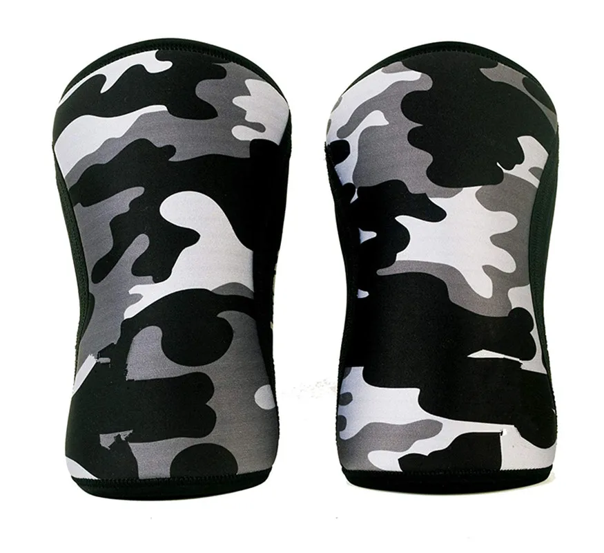 Squat Cycling compression knee sleeve 7mm neoprene support weight lifting kneepads Crossfit powerlifting protectors | Спорт и