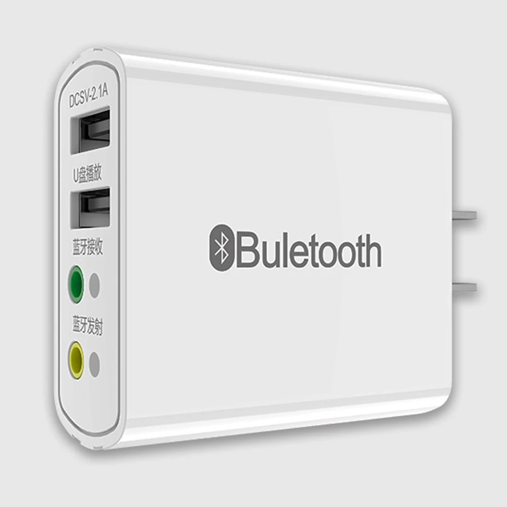 4 в 1 2.1A USB 2,0 концентратор+ Bluetooth 5,0 приемник трансимтер с 3,5 мм разъемом стерео Aux аудио беспроводной адаптер для динамика автомобиля