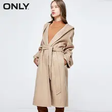 Только женское осеннее двустороннее шерстяное пальто | 11846U504