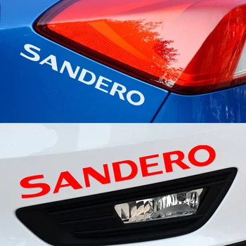 

4PCS For Renault Dacia Sandero Car Sticker Personalized Auto Vinyl Film Reflective DIY Decal Automobiles Car Tuning Accessories