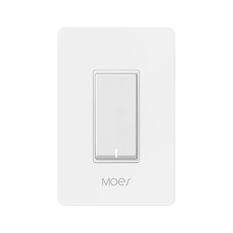 

MoesHouse SS01S US WiFi Smart Light Switch Control by Smart Life APP Works Alexa Google Home for Voice Control No Hub Required