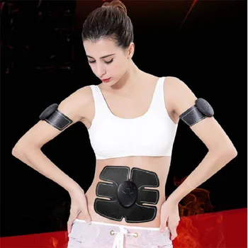 

EMS Muscle Stimulation Fitness Training Apparatus Abdomen Buttocks Training Device Weight Loss Slimming Massage Shaping Unisex