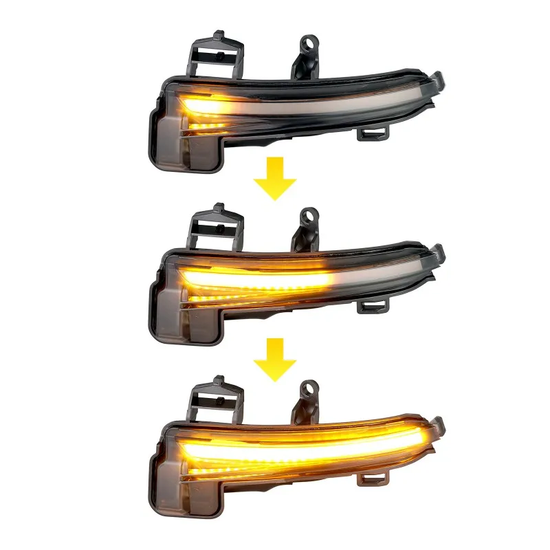 Для Skoda Superb A7 2 шт. Динамический светодиодный указатель поворота последовательный боковой индикатор для зеркала мигалка для Skoda