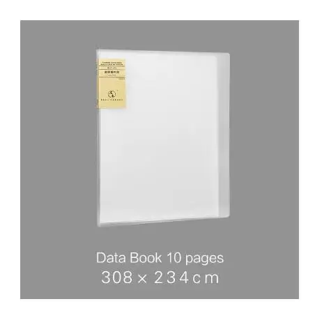 10 pages A4 папка для документов книга 10/20/40/60/80/100 страниц большой Ёмкость файл папка портфель Дисплей книги, канцелярские принадлежности Прямая - Цвет: 10 pages