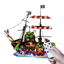 USB Powered LED Lighting Kit for Pirates of Barracuda Bay 21322 (LED Only No Kit) - Remote Control /Classic Version Building USB Powered LED Lighting Kit for Pirates of Barracuda Bay 21322 (LED Only No Kit) - Remote Control /Classic Version Building