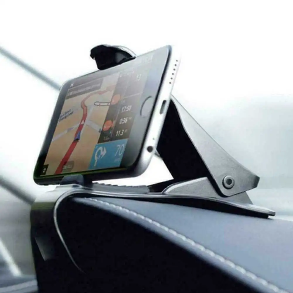 Новинка 360 Вращающийся Мобильный телефон клип держатель автомобиля Hud GPS на приборной панели Универсальный мобильный телефон Поддержка Подставка для Iphone для huawei Xiaomi - Цвет: No 360 Rotating