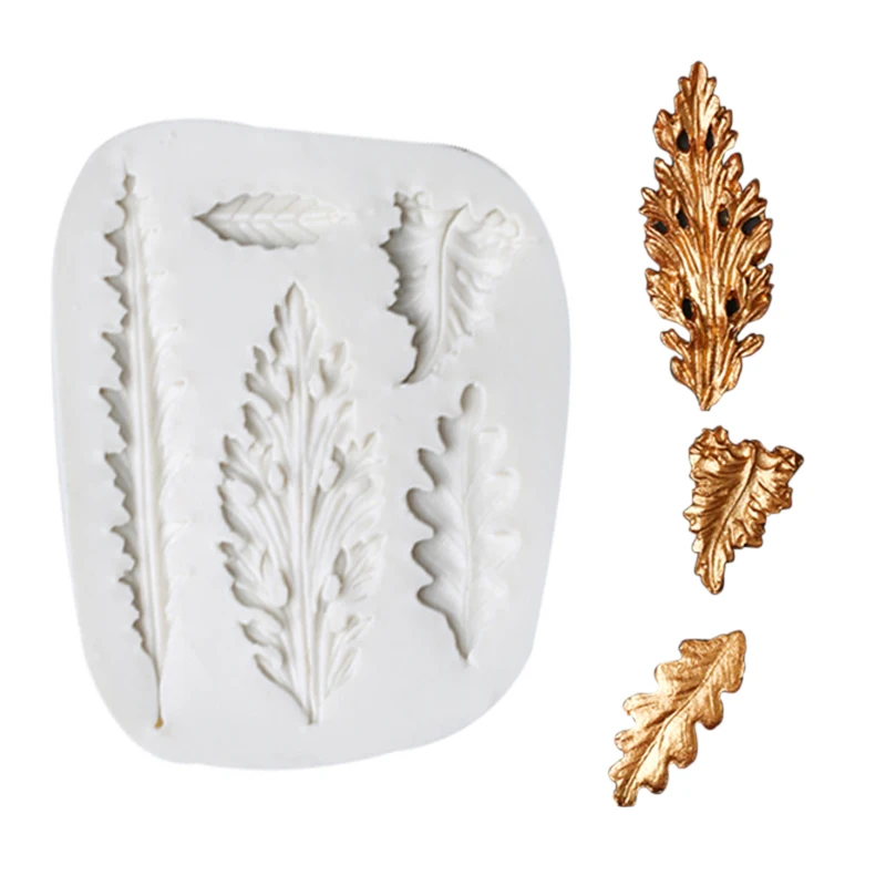 

Leaf Cake Border Mould Silicone Mold Texture Fondant Mould Cake Decorating Tool Chocolate Gumpaste Sugarcraft Tools M311