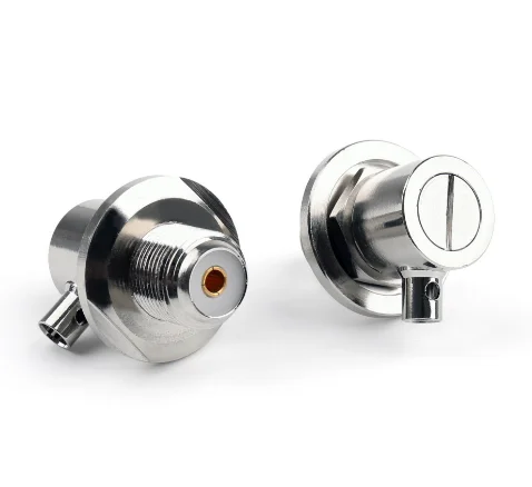 So239 Connettore Rf Uhf Femmina Ad Angolo Retto Per Adattatori Coassiali Rf Rg58 Rg142 Lmr195