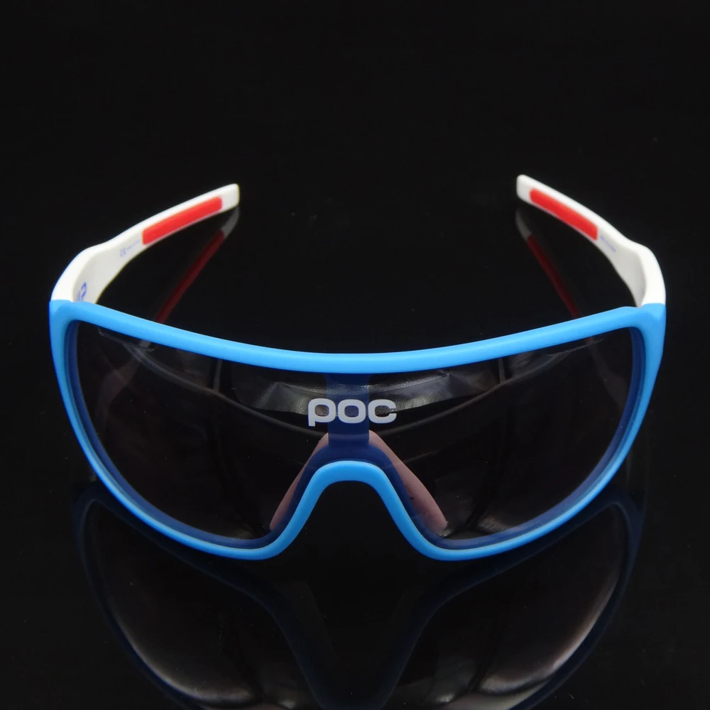 POC Men Cycling Sunglasses Polarized Sports Glasses Men Women Mountain Road Bike Eyewears MTB Bicycle Protective Goggles Gafas
