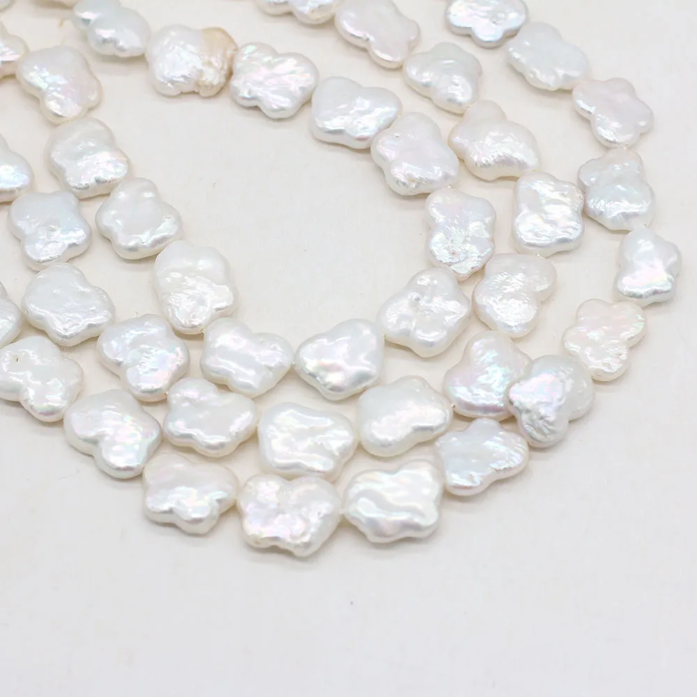 Natural Freshwater Pearl Irregular Butterfly Shape Loose Spacer Beads For Jewelry Making DIY Charm Bracelet Necklace Accessories