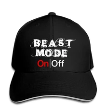 Beast Mode Off On бейсбольная кепка, забавная бейсбольная кепка Beast TeesGift, бейсболка snapback, остроконечная Кепка