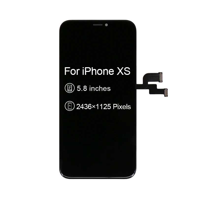 10 шт./лот для iPhone XS дисплей Сенсорная панель для iPhone XS ЖК-экран дигитайзер сборка Замена DHL EMS