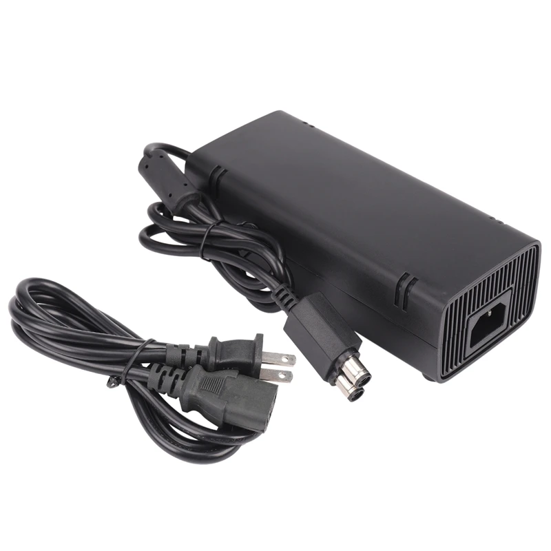 Per Xbox 360 Slim Ac Adapter Power Supply Mattoni Di Alimentazione 135W Di Potenza Di Alimentazione Del Caricatore Del Cavo Per Xbox 360 360 Slim Cons