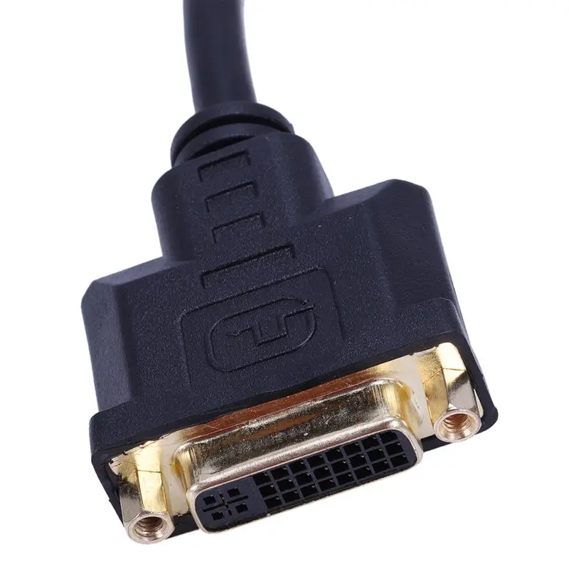 DVI-D Dual Link Мужской цифровой 24+ 1 к DVI 24+ 1 Женский Видео удлинитель 30 см для монитора проектора
