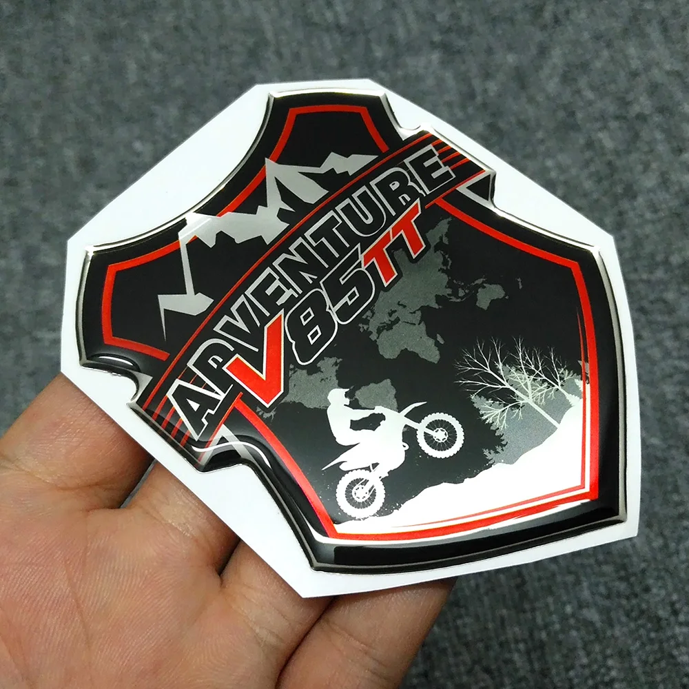 

Stickers Tank Pad Trunk V85TT For Moto Guzzi V85 TT Protection Decal Luggage Aluminum Cases Protector Emblem Logo 2019 2020