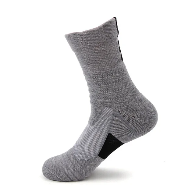 Super Elite Men's Sports Socks Cycling Basketball Running Sports Socks Summer Hiking Ski Tennis Man Women Bicycle Slip gaohui