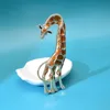 CINDY XIANG Enamel Large Giraffe Brooches For Women Vivid Animal Design Brooch Pin Luxury High Quality Accessories Autumn Style ► Photo 3/6