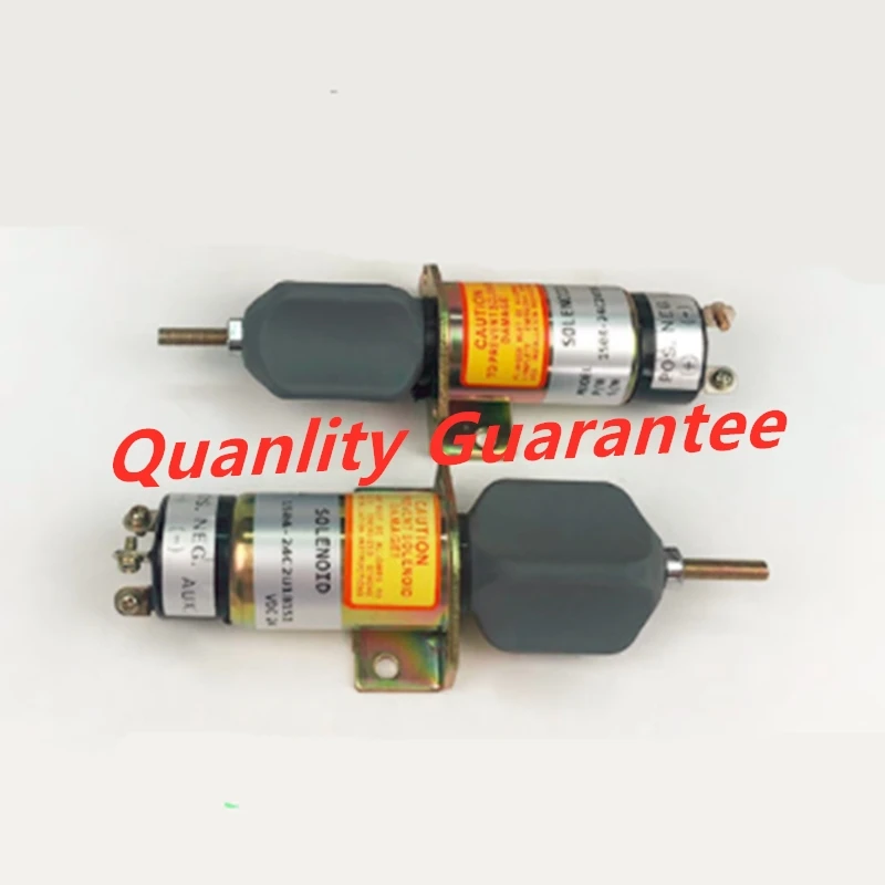 1504-24C2U1B1S1 1500-2057 остановочный соленоид Электромагнит отключения подачи топлива для DF-750 12 V/24 V 2/3 терминалы