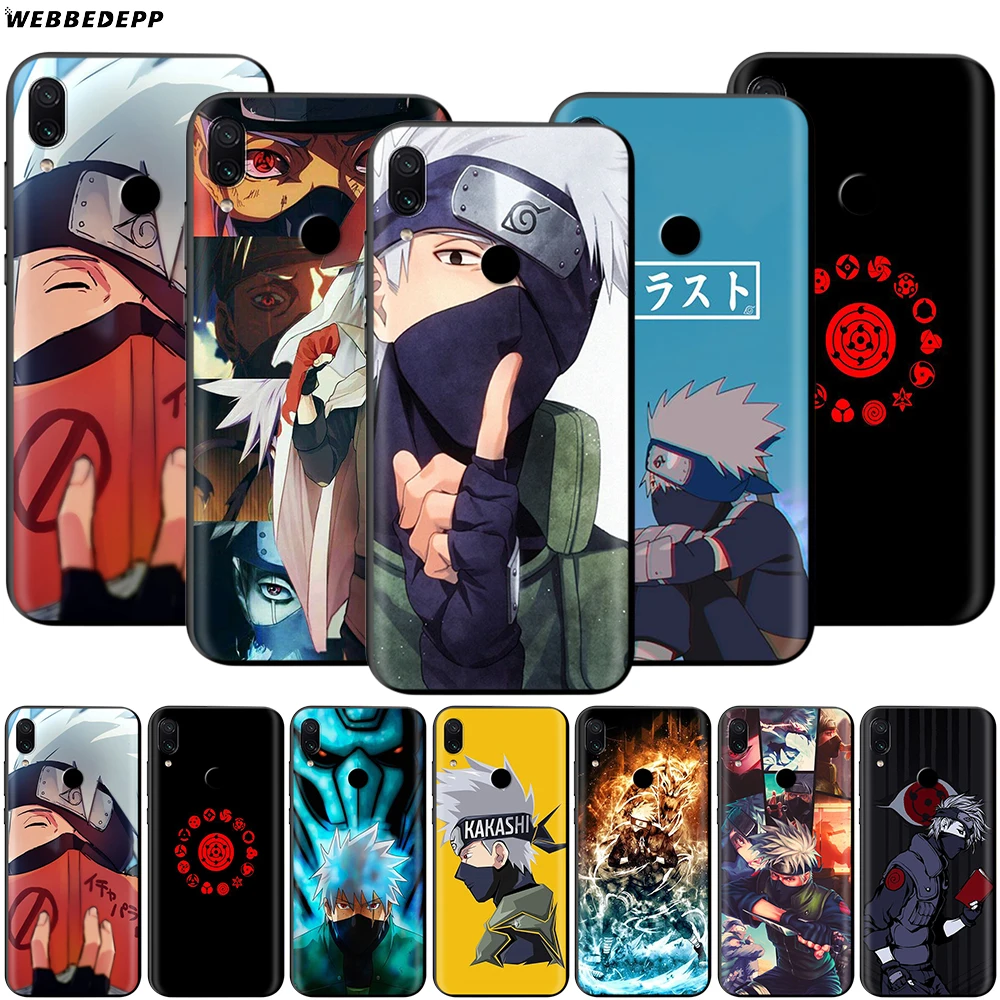Чехол Наруто Какаши для Xiaomi Redmi 4A 4X 5 5A 6 6A 7 7A S2 Note Go K20 Pro Plus Prime 8T|Бамперы| |