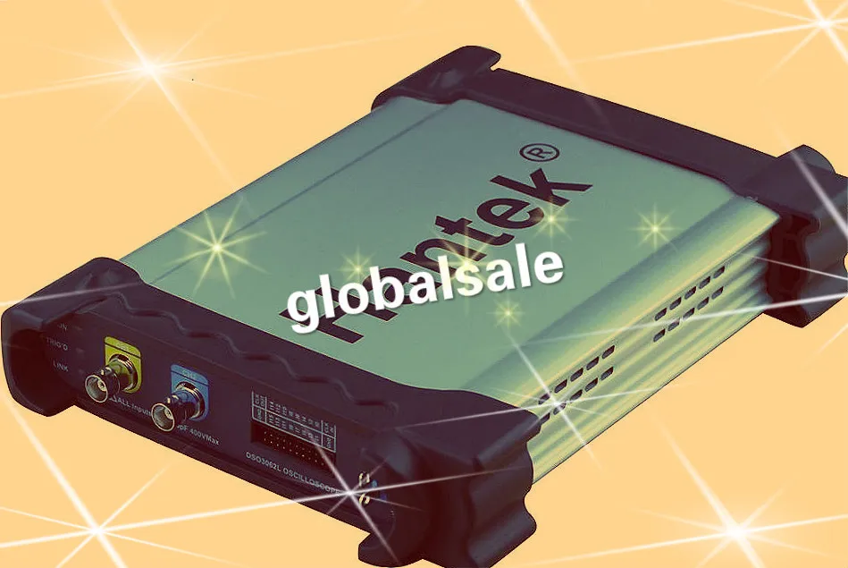 Hantek DSO3062L PC-base USB 60 МГц 2CH осциллограф 16CH логический анализатор FFT счетчик 4в1
