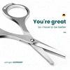 MR.GREEN Nose Hair Scissor Makeup Scissors Surgical Grade Stainless Steel Face fine Hair Removal Tools  With Rounded tips 6