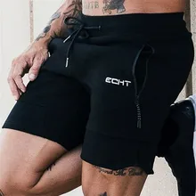 Спортивные тренажеры мужские шорты для фитнеса бодибилдинга мужские летние спортивные залы тренировка мужские Дышащие хлопчатобумажные спортивные брюки спортивная одежда для бега пляжные шорты