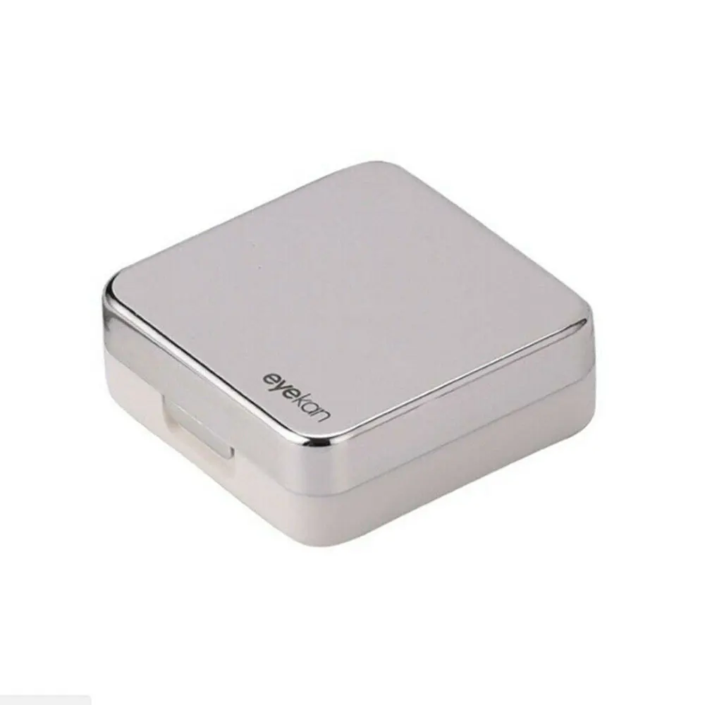 Cover contact lens case with mirror color contact lenses case Container cute Lovely Travel kit box Women