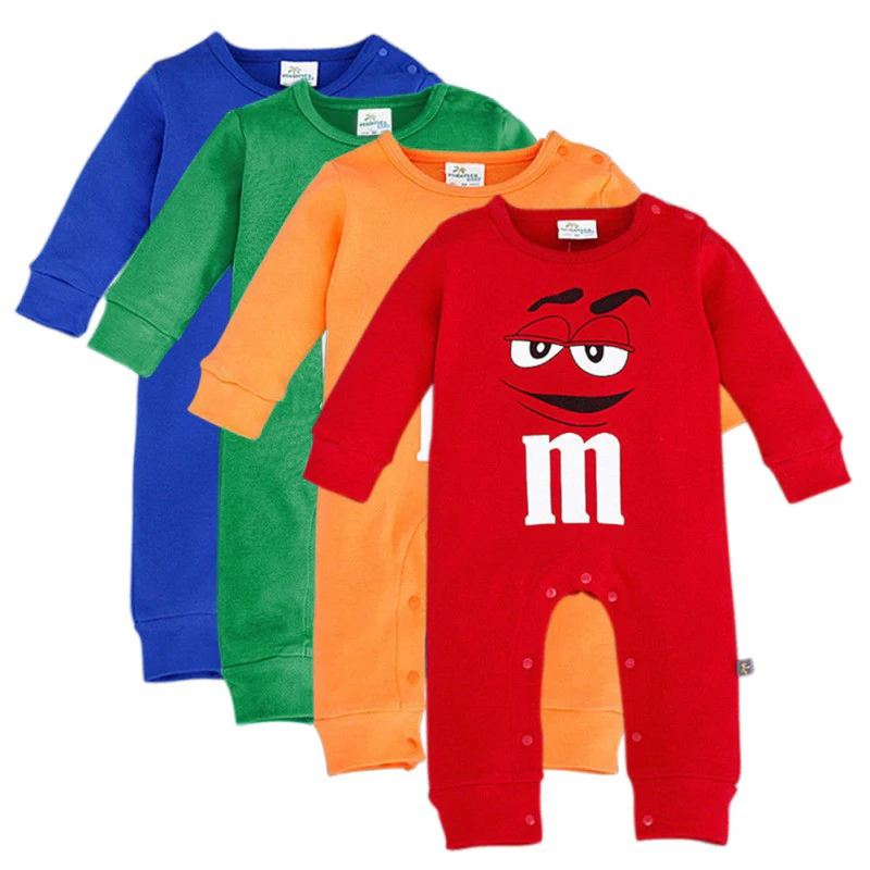 

New Baby Clothes Cartoon Infant Rompers Autumn Short Toddler Baby Boys Newborn Girls clothes Cotton Long Sleeve Baby Jumpsuit
