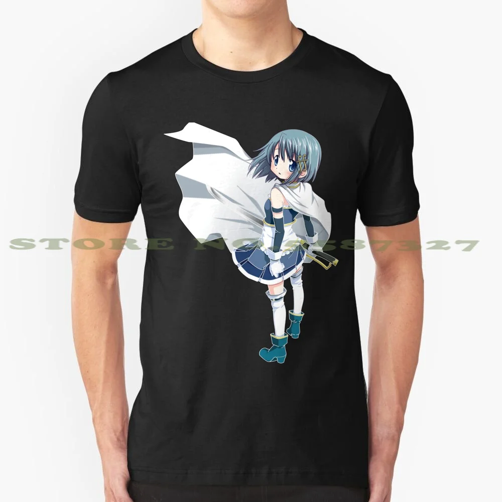 Летняя забавная футболка Sayaka Miki для мужчин и женщин Puella Magi Mahou Shoujo Madoka Magica Аниме