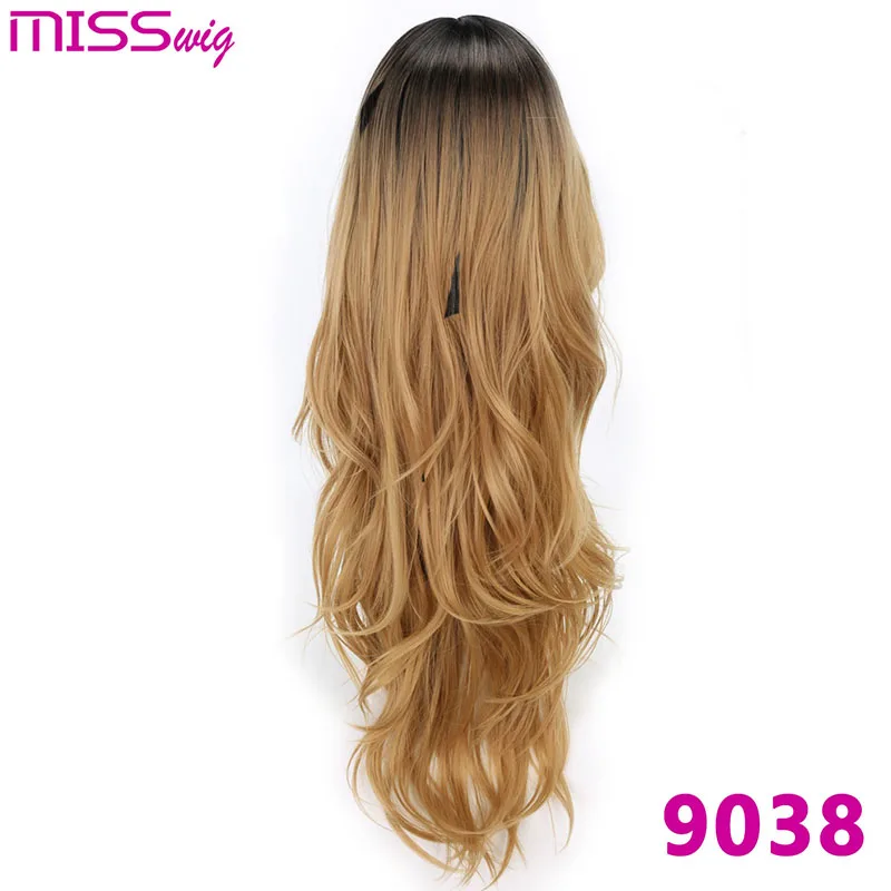 Мисс парик зрелых длинные светлые температура Синтетические парики для черный/белый женщин Glueless косплей волос парик
