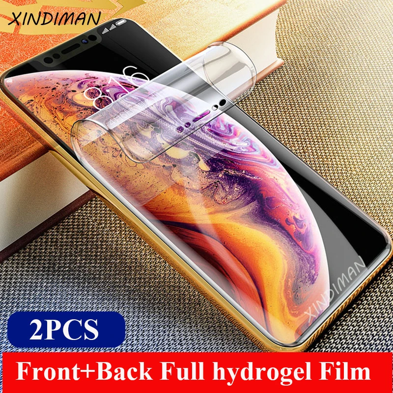 

XINDIMAN 25D hydrogel film for iphoneX XS XR XSMAX screen protector film for iphone6 6s 6plus 7 7plus 8 8plus Front soft Film