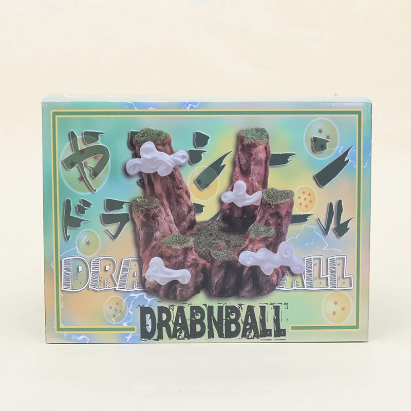 15 см аниме Dragon Ball Z Shenlong экшн фигурка Shenron фоновые сцены модель игрушки фигурка "Dragon Ball" DBZ 4 см хрустальные шары - Цвет: background with box